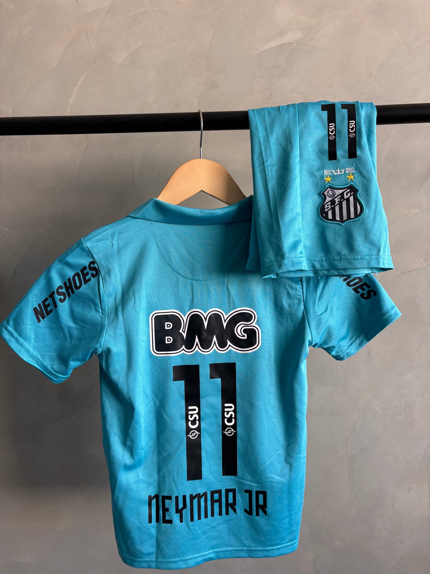 Santos Retro Blue Away KIDS
