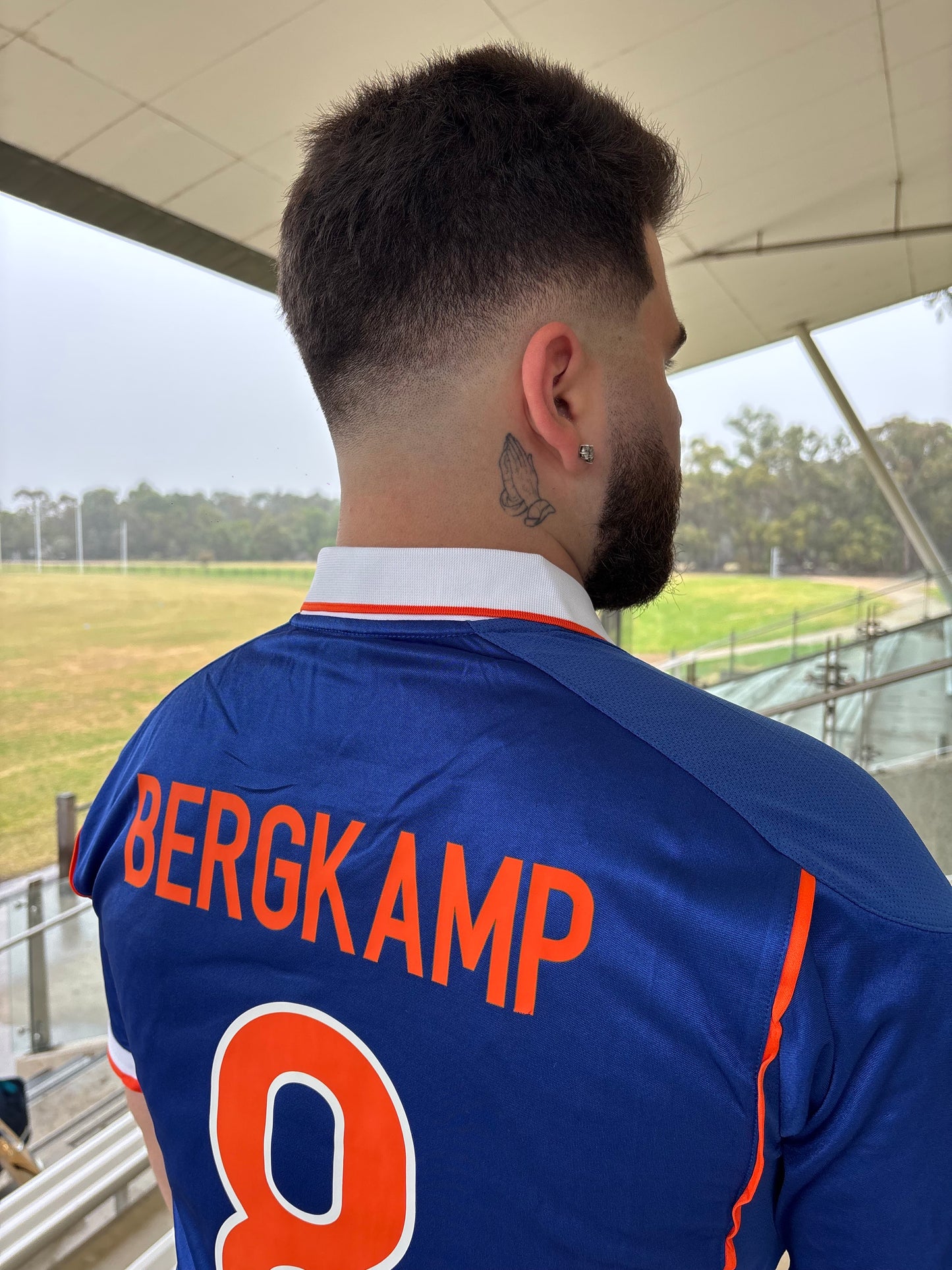 Netherlands Away 1998 Retro (BERGKAMP #8)