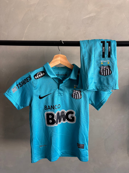 Santos Retro Blue Away KIDS
