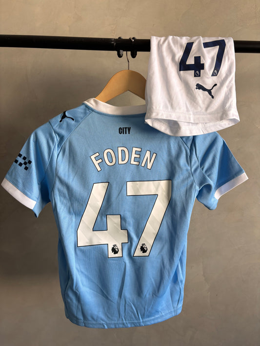 Manchester City Kids 25/26 Home