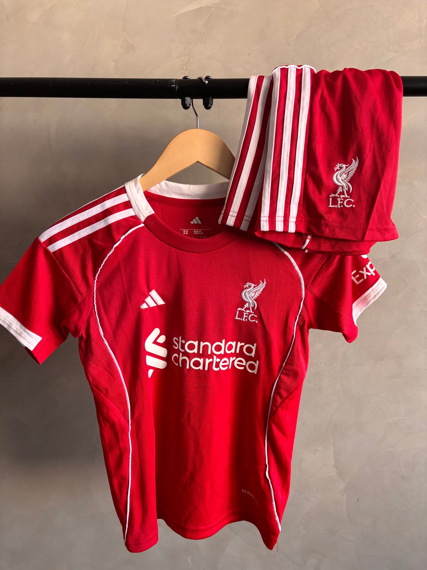 Liverpool Kids Kits 25/26 Home