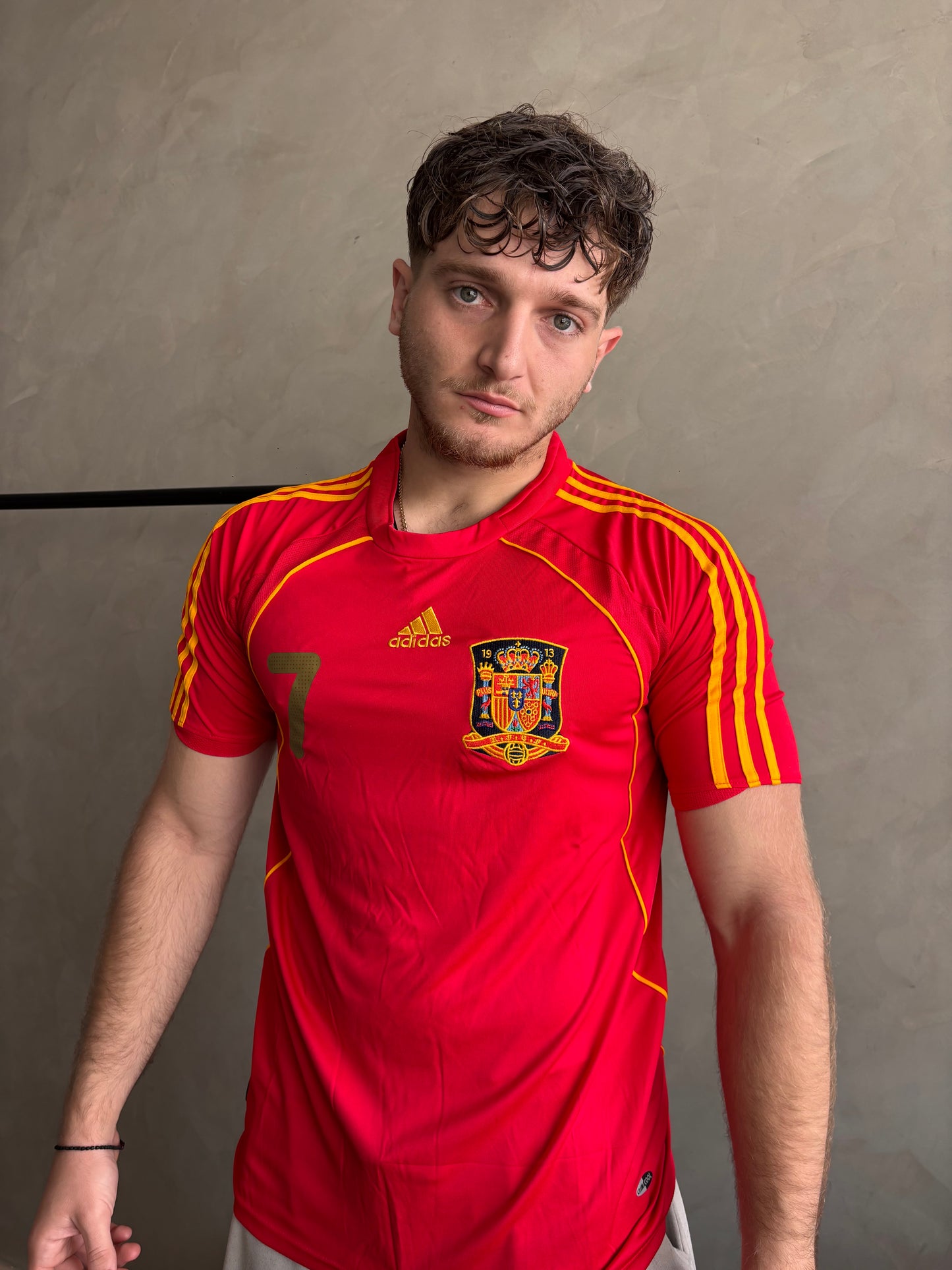 Spain 2008 Home (#7 DAVID VILLA)