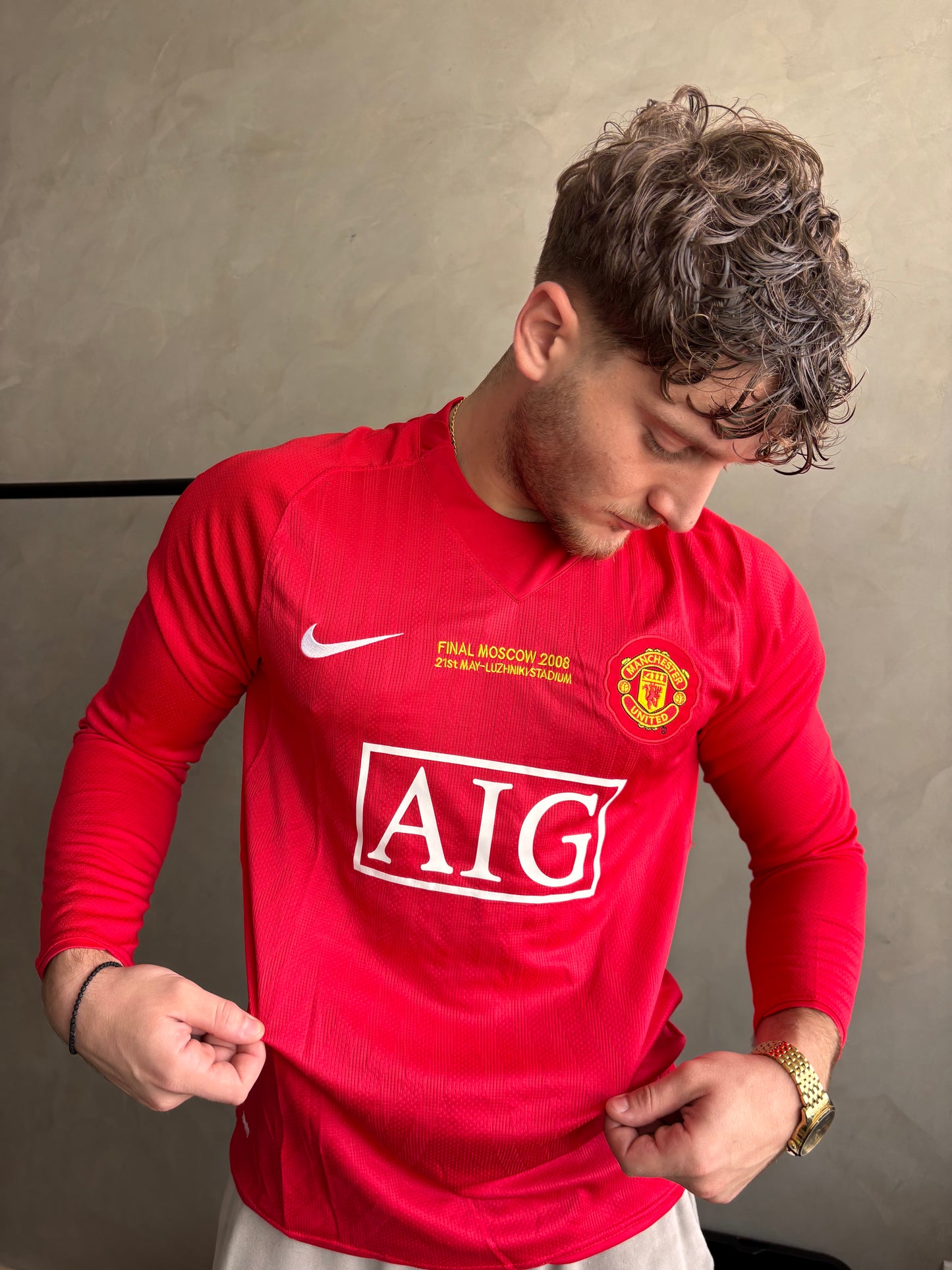 Manchester United 07/08 Home Long Sleeve (Ronaldo #7)