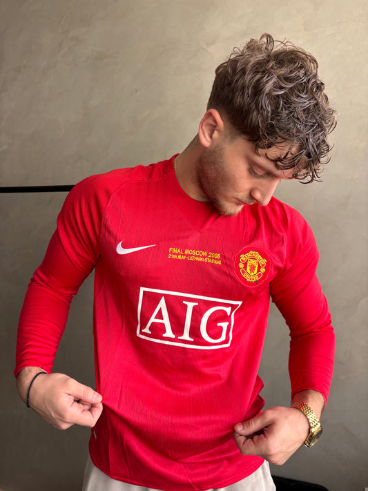 Manchester United 07/08 Home Long Sleeve (Ronaldo #7)