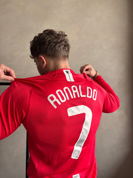 Manchester United 07/08 Home Long Sleeve (Ronaldo #7)