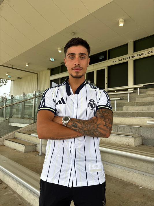 Real Madrid Baseball Jersey 25/26