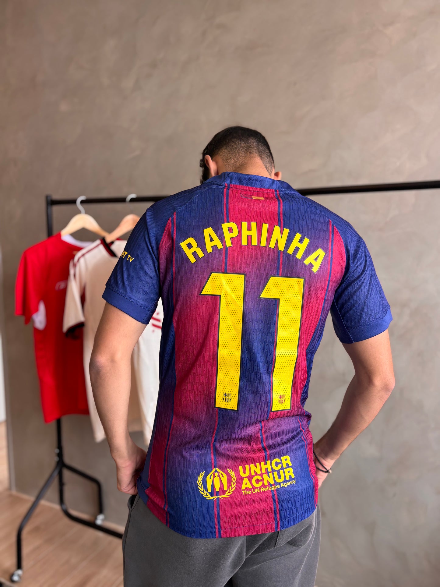 Barcelona 25/26 Home (RAPHINHA #11)