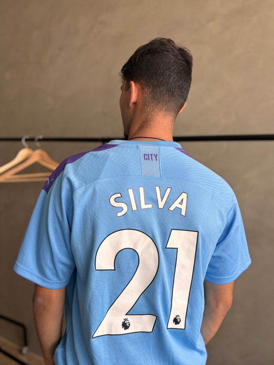 Manchester City 19/20 Home (David Silva #21)