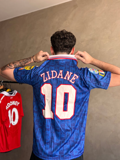 France Home Retro 1996 (ZIDANE #10)