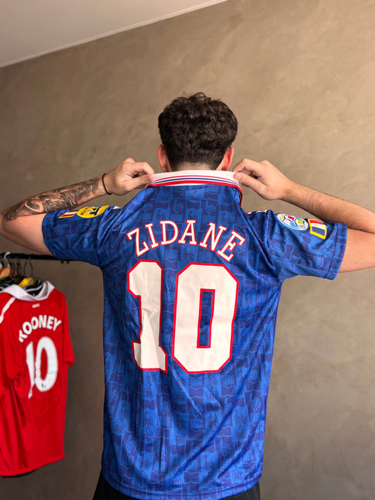 France Home Retro 1996 (ZIDANE #10)