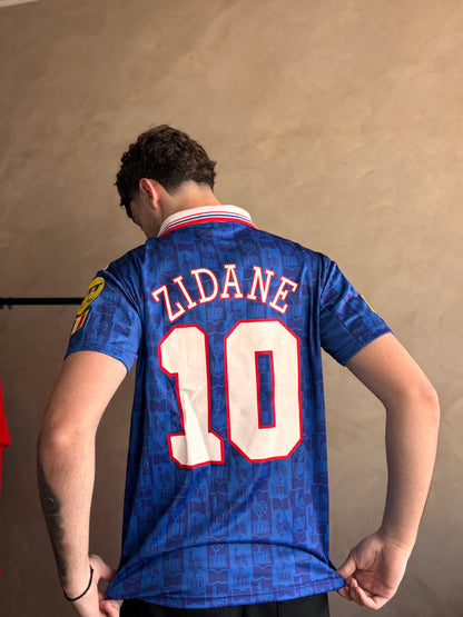 France Home Retro 1996 (ZIDANE #10)