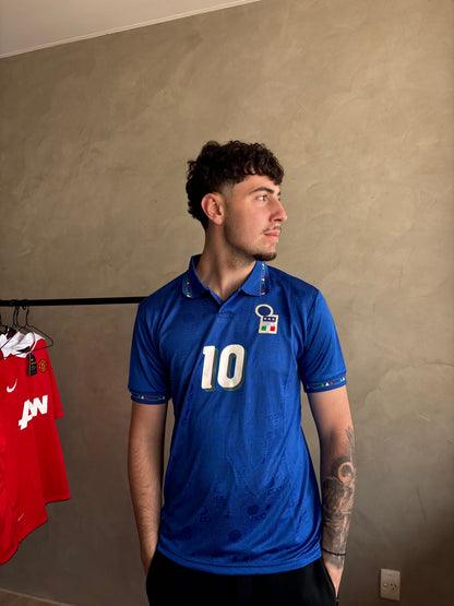 Retro 1994 Italy Home (R. BAGGIO #10)
