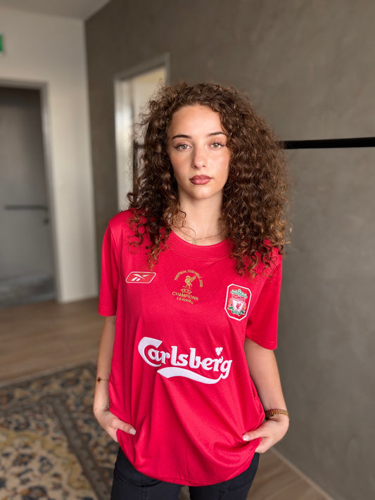 Liverpool Retro 2005 UCL Final Home (KEWELL #7)
