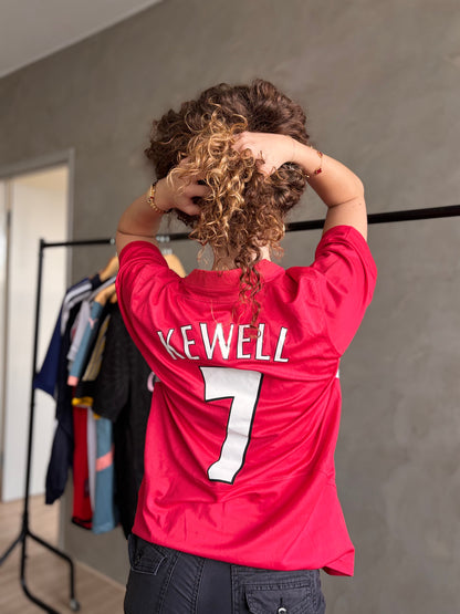 Liverpool Retro 2005 UCL Final Home (KEWELL #7)