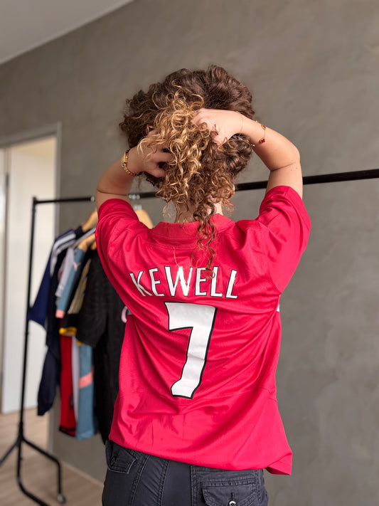 Liverpool Retro 2005 UCL Final Home (KEWELL #7)